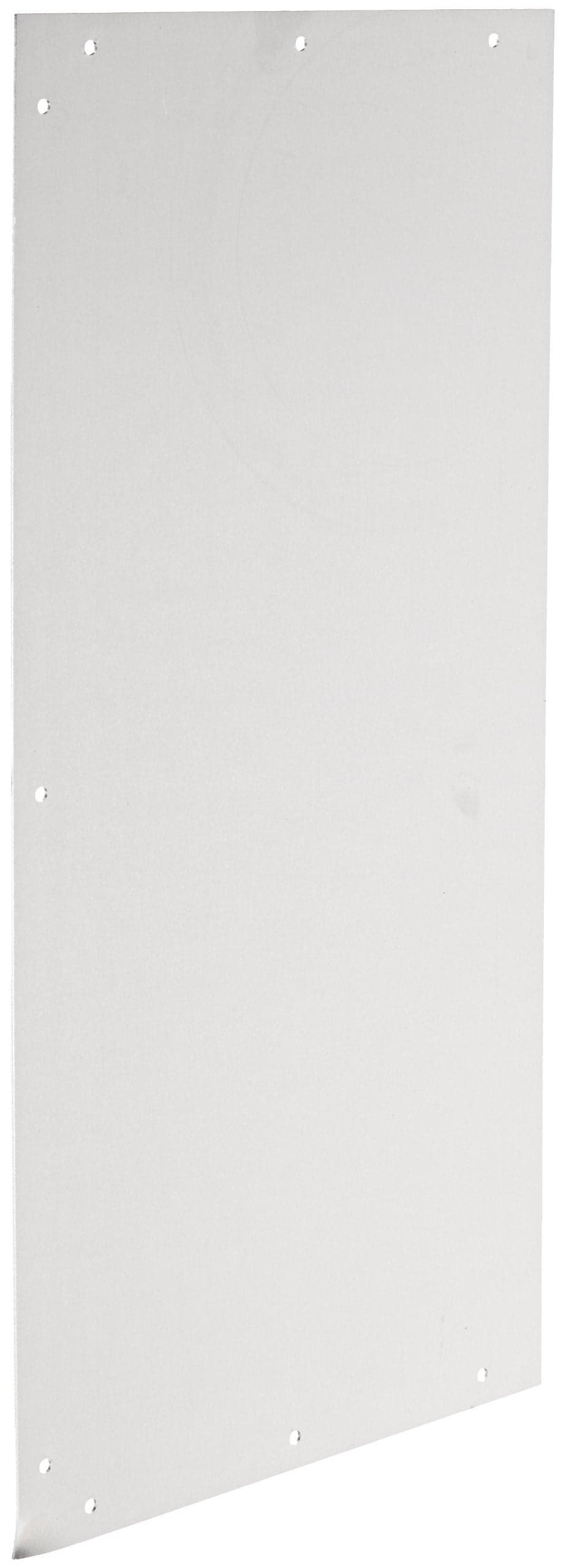 BUD Industries C-14441 Aluminum Small Rack Mount Solid Chassis Cover 17" L x 8" W x 0.05" D, Natural