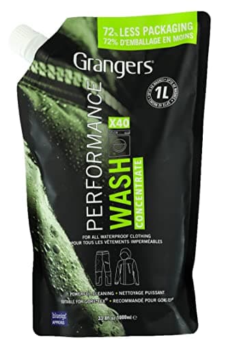 Grangers Performance Wash/Detergent for Outerwear and Performance Clothing (40 Washes), 33 oz
