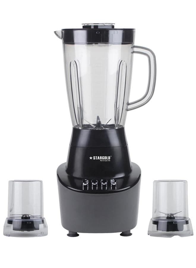 Blender And Grinder 3 in 1 Strong Unbreakable Jar 1.5L And 600W Powerful Motor