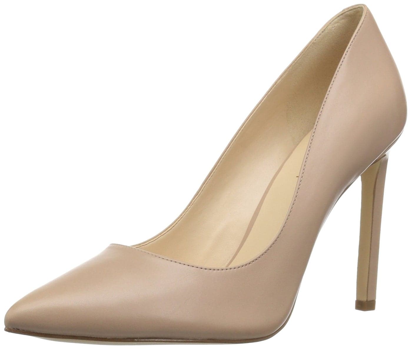 Nine West Women's Tatiana Pump, Natural Leather, 6.5