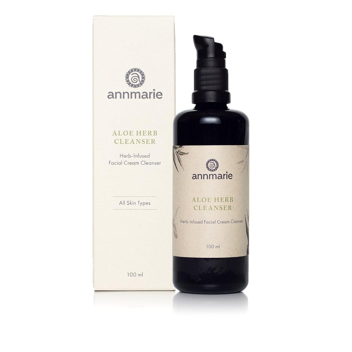 Annmarie Skin Care Aloe Herb Facial Cleanser Gentle pHBalanced Cleanser with Aloe Vera Coconut Oil Calendula Suitable for All Skin Types 100mL 34 fl oz