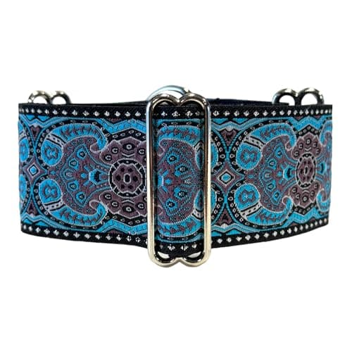 Martingale Dog Collar for Greyhound Saluki Whippet and Other Breeds with Similar Neck 2" Wide (11"-14")