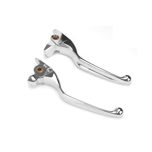 GZDLMoto Motorcycle Handle Brake Clutch Lever Kit,Motorbike Hand Control Brake Clutch Levers Set for Harley Touring Road King Street Glide Road Glide Electra Glide Ultra Classic 2017-2020(Chrome)