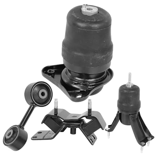 4Piece Engine Motor Mount Set for 19921996 Camry L4 22L Automatic Vibration Reduction Support Kit Replaces A6277 A6253 A4233 A6256