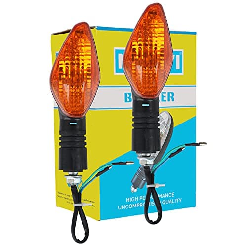 NIKAVI INDA34 Blinker Indicator Assly. Compatible for Hero Dream NEO/Dream CD-110 / NAVI (Set of 2)