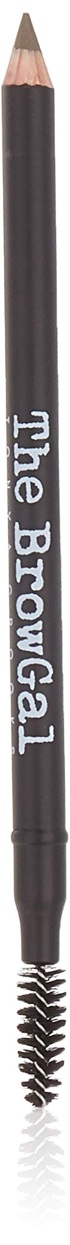 The BrowGal 3 in 1 Skinny Eyebrow Pencil 06 with Sharpener Cap Spoolie Brush Draws Tiny Brow Hairs Fills in Sparse Areas Gaps Sharp Enable Longwear Long Lasting 74 In Blonde Color