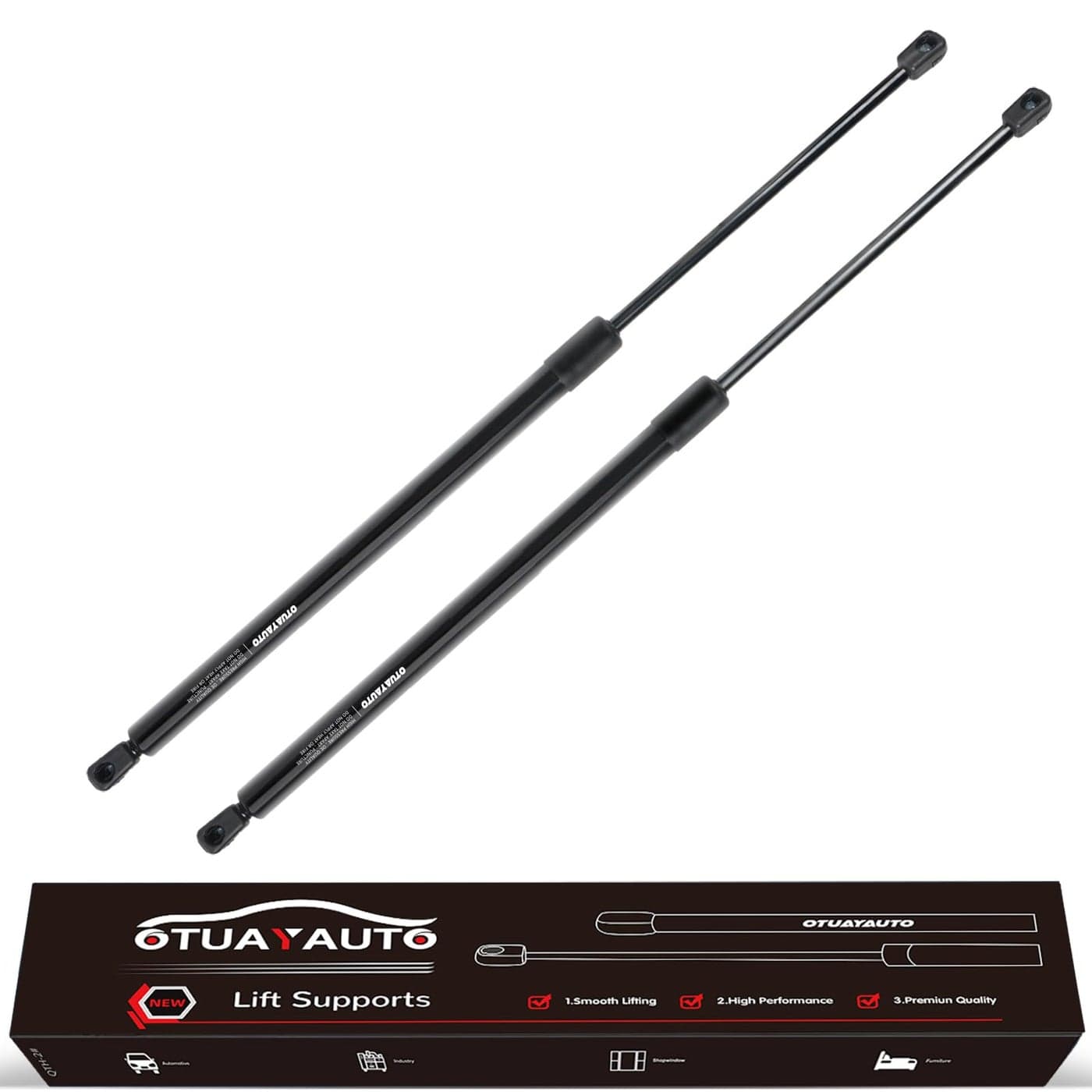 OTUAYAUTO Rear Hatch Tailgate Lift Support Shocks Struts Replacement for Honda CRV 20072011 OEM SG226024 6179 Pack of 2