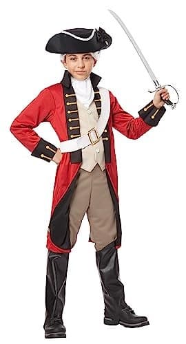 California Costumes Boys British Redcoat Costume Medium 810