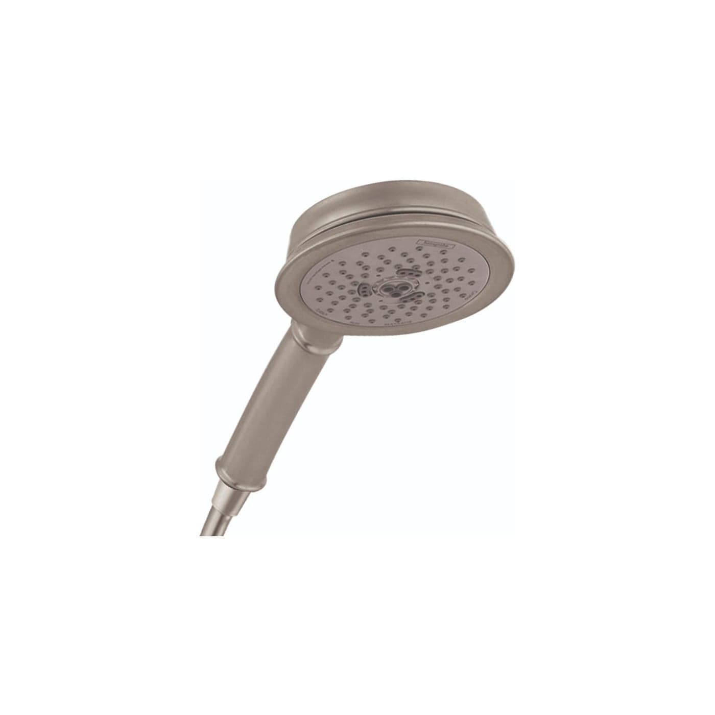 hansgrohe Croma 100 Classic Easy Install 5-inch Handheld Shower Head Classic 3 Full, Pulsating Massage, Intense Turbo 04072820