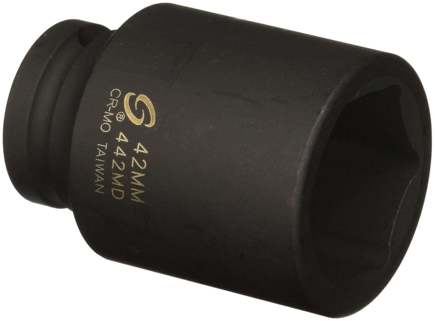 SUNEX TOOLS 442MD 3/4" Drive Deep 6 Point Metric Impact Socket 42mm