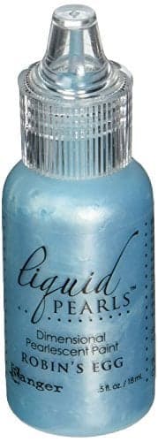 Ranger LPL47537 Liquid Pearls Glue 05 oz Robins Egg