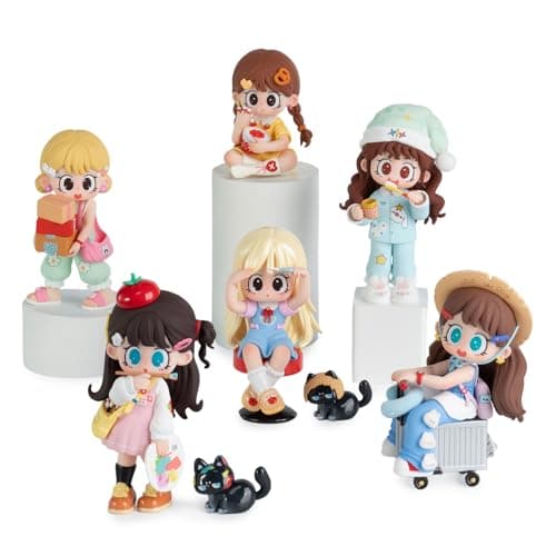 Milay Daily Times Series Single Box Contains 1 Figure Blind Box Cute Figures Collectible Toys Birthday Gifts