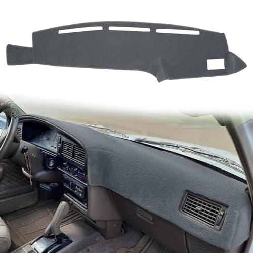 HanLanKa Dashboard Cover Dash Cover Mat Pad Custom Fit for Toyota 4Runner Pickup Truck 1989 1990 1991 1992 1993 1994 19958995 Dark Gray