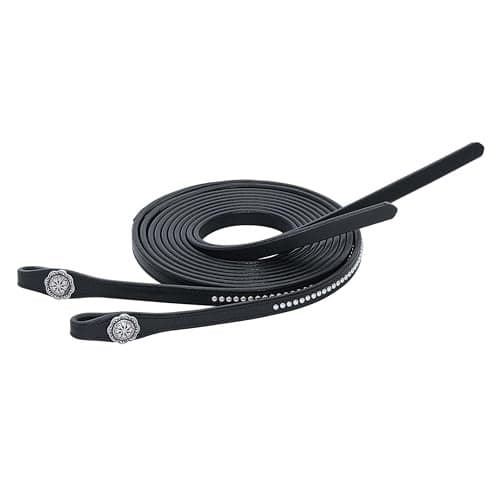 Weaver Leather Back in Split Reins, Black, Small
