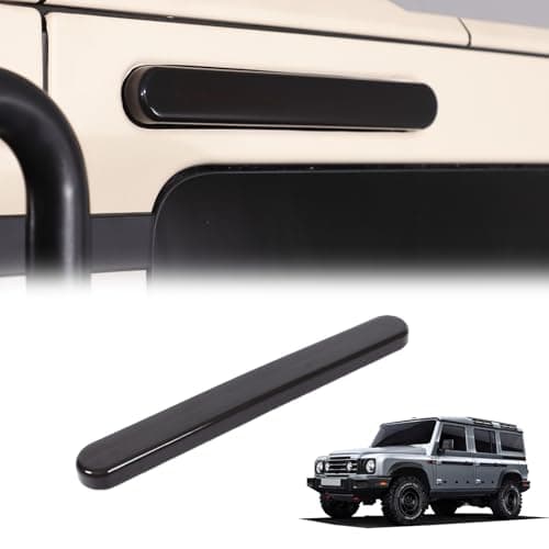 Tumukiw Car Brake Light Trim Compatible with INEOS Grenadier 20202024 ABS Smoked Car Highmounted Brake Light Lamp Cover Third Brake Light Patch Cover Guard Trim Exterior Accessories
