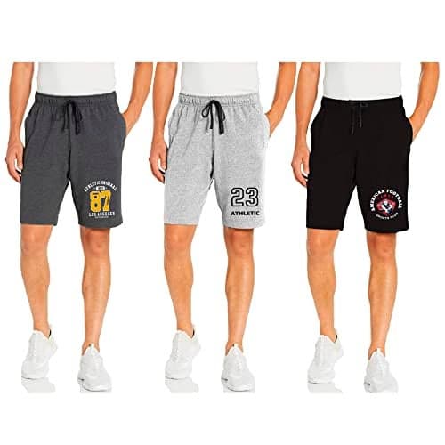 KART BLACK Plus Sizes Men's Cotton Knee Length Shorts(M,L,XL,XXL,3XL,4XL,5XL Shorts) | Casual and Night Wear Mens Shorts (2XL, Mshots_Andra87_Grey23_Blkftball)