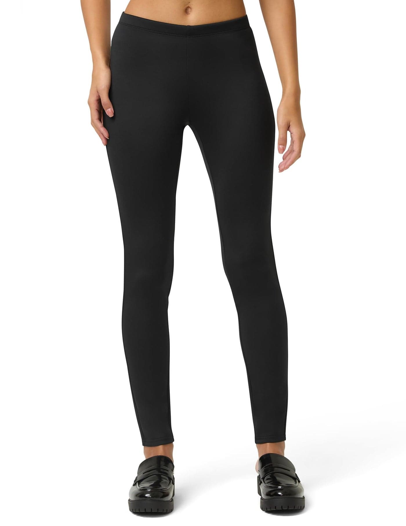 No nonsense Women's Black Out Legging, Black, M