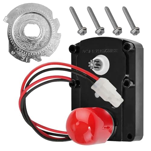 7384691 7286039 Water Softener Motor and Cam Gears Kit for High Flow 1" Systems, Replaces 7281291, 7234731, 7228900, 7223015, 7228544, 7252381, 7250622, WS26X10021, WS26X21821, OEM with Screws