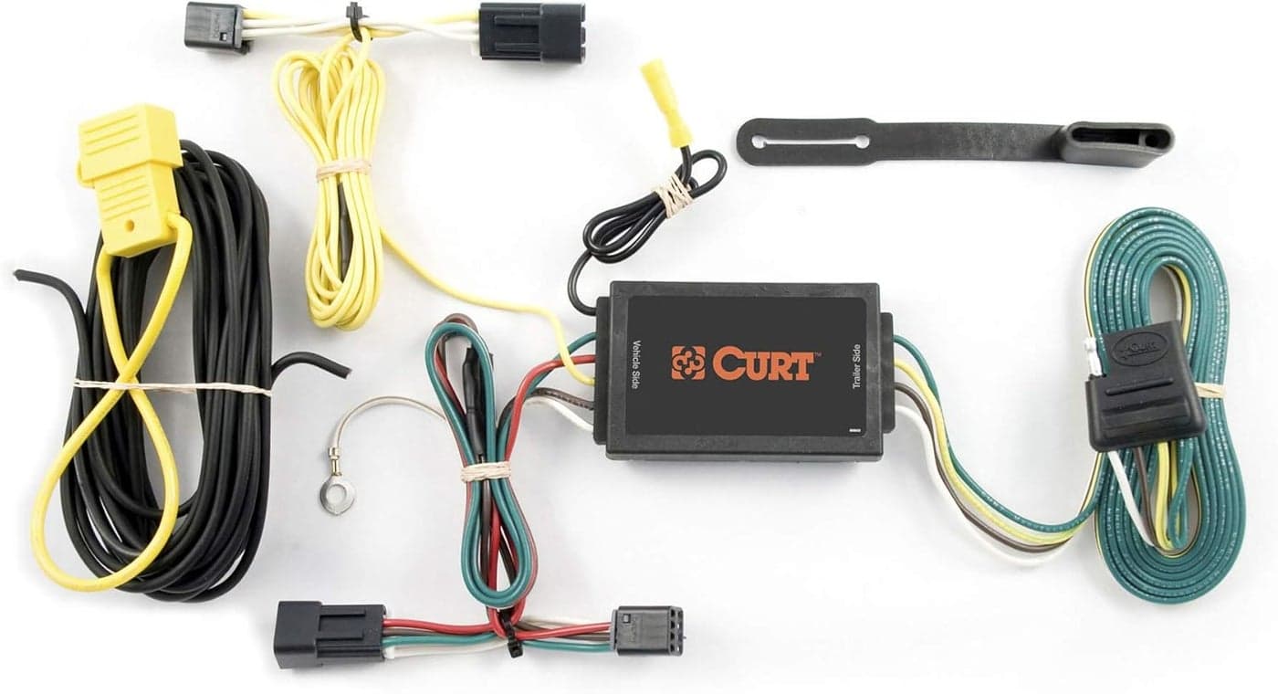 CURT 56026 Vehicle-Side Custom 4-Pin Trailer Wiring Harness for Saturn Vue and Chevrolet Captiva