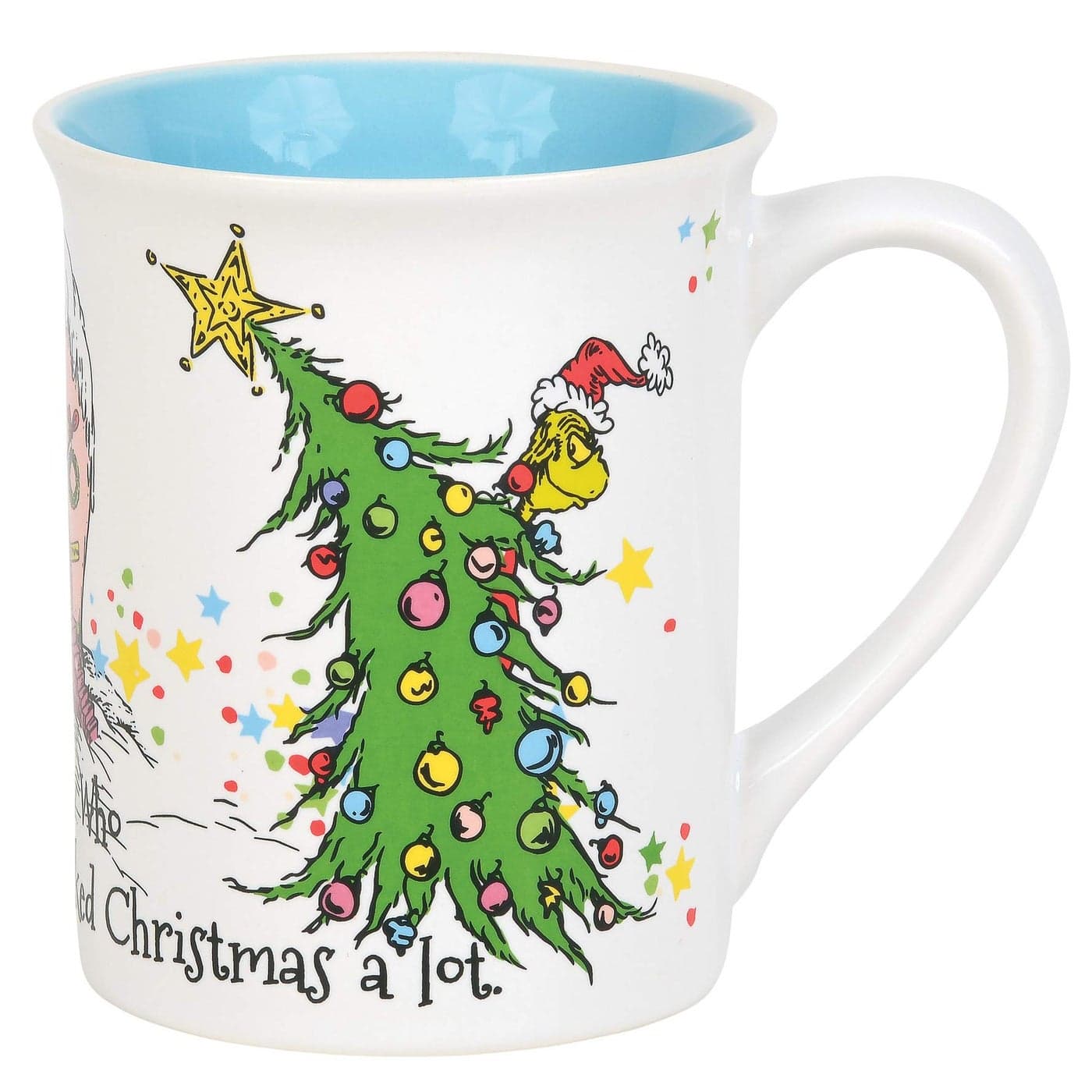 Department 56 The Grinch Cindy Lou Who Coffee Mug 16 Ounce Multicolor6011014