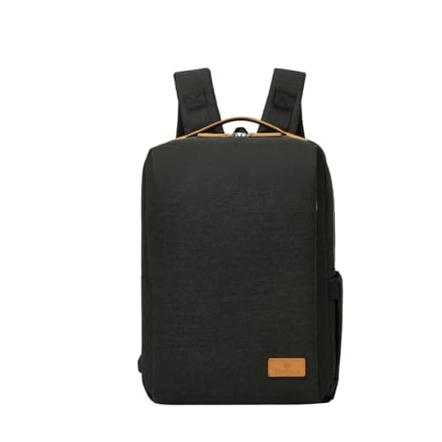 Nordace Siena Pro 13 Smart Backpack - 13.3" Laptop Backpack, 15L Daily Backpack for Travel, Everyday, or Work (Black-Brown)