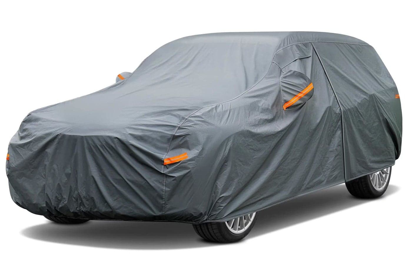 GUNHYI 16 Layers SUV Car Cover Waterproof All Weather Heavy Duty Universal Fit Subaru CrossTrek Audi Q3 Kia SoulSeltos Honda Element Hyundai Kona Nissan Kicks Toyota CHR vw Taos etc