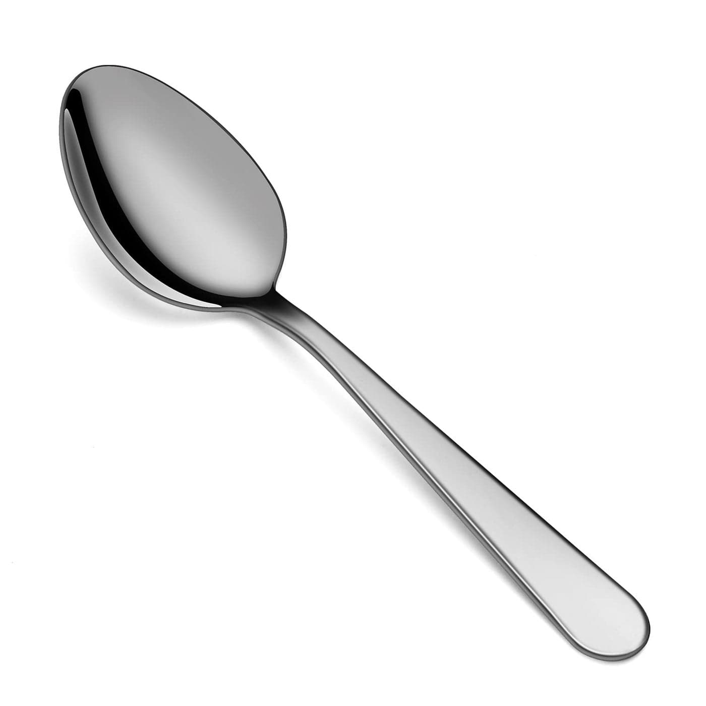 Spoon Set 12Piece Stainless Steel Dessert Spoons Dining Spoons Mirror Polishing Cutlery Spoons SetDishwasher Safe 67 inches 17cm