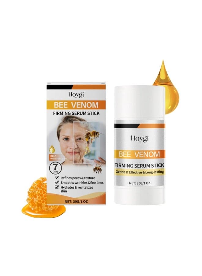 Anti Aging Hoygi Bee Venom Firming Stick Wrinkle Smoothing Serum Balm Deep Moisturizing Face Lift Pore Refining Hydrating Skin Repair Long Lasting Youthful Appearance