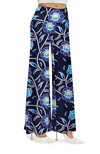 Arolina Women's Stretchy Wide Leg Palazzo Lounge Pants Casual Comfy High Waist Palazzo Pants