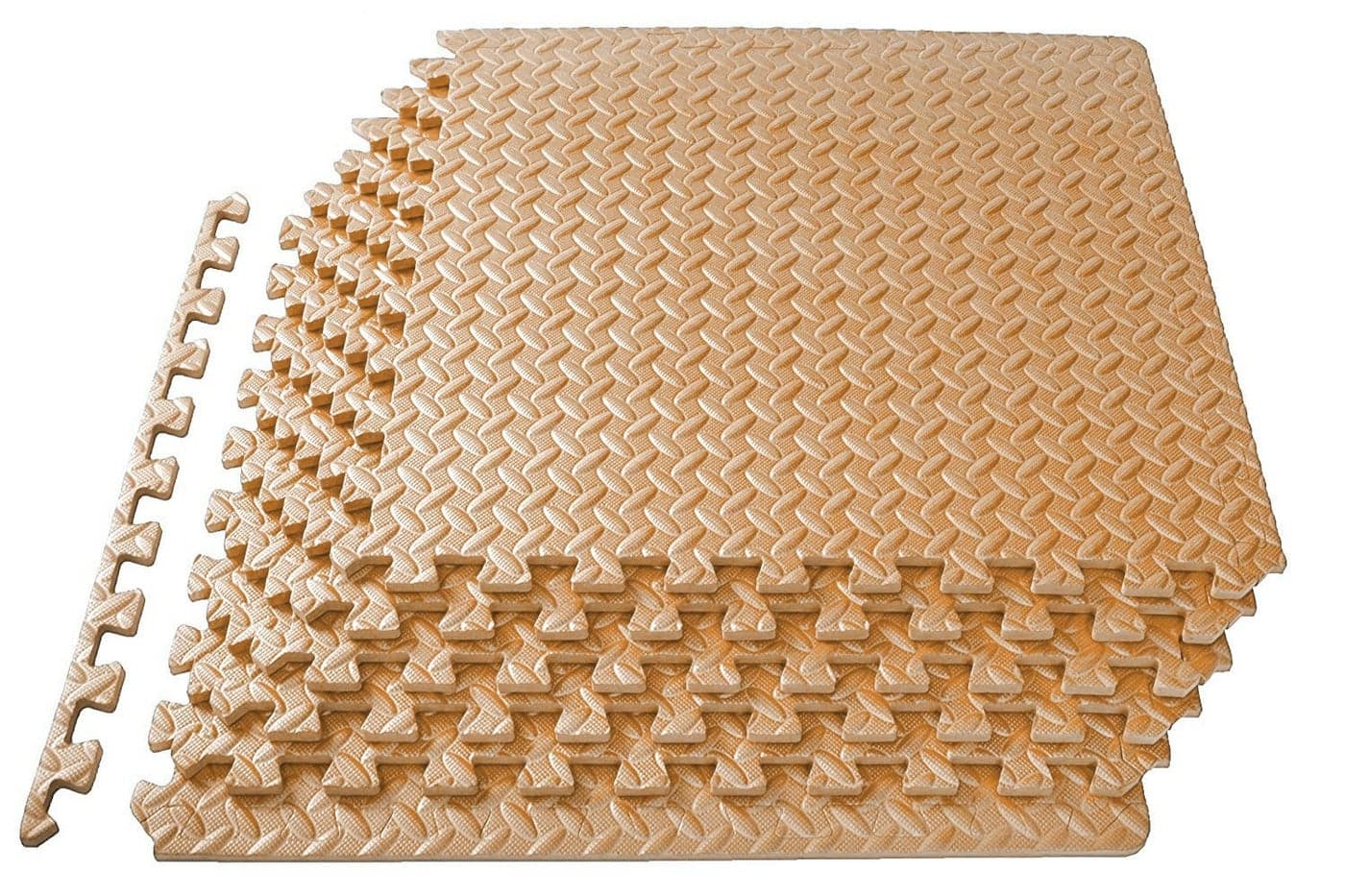 SIGNATRON 1Pc - 4Sq Ft - Puzzle Flooring || Kids Interlocking Play mat || Shop Floor Mat || Kitchen Floor Mat || Pet Mat ||12 MM Thick