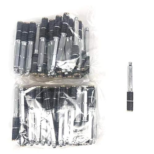 Grout Packers,Injection Packer Nozzle Grout Packer for High Pressure Grouting Injection Packer 100pcs (Aluminum, 10 X 80mm)