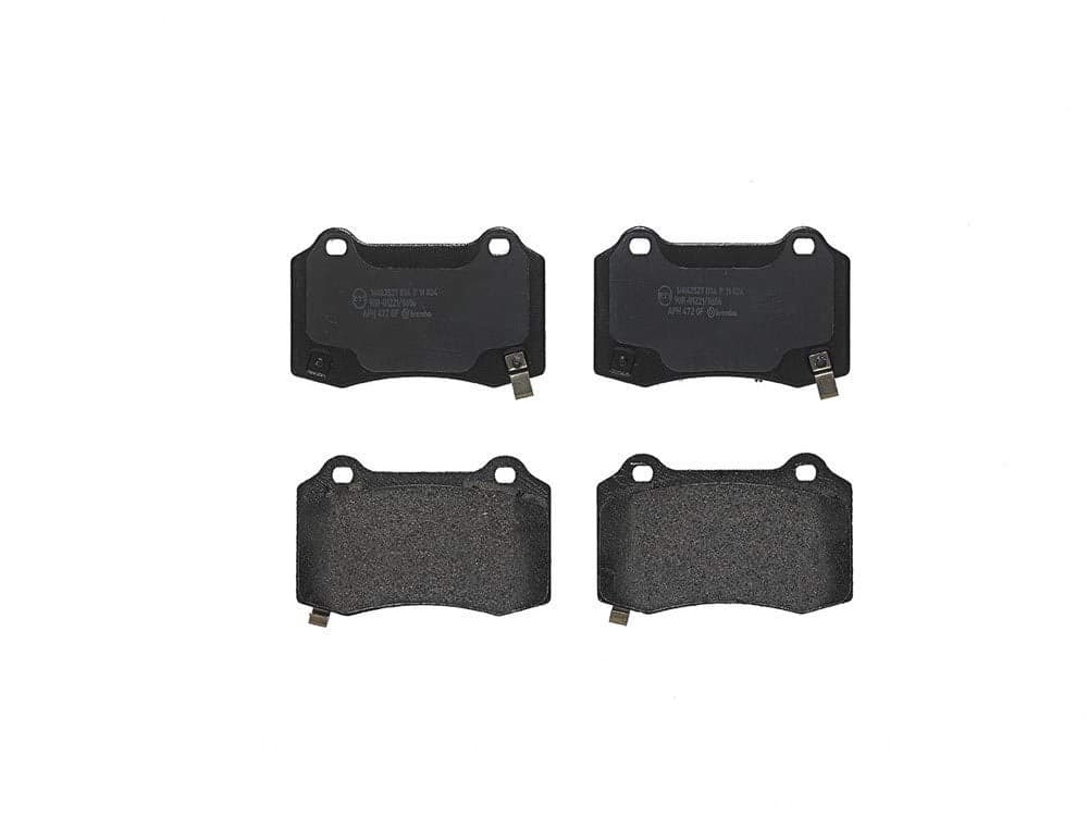 Brembo P11024 Low-Met Alloy Steel Rear Disc Brake Pad Set CADILLAC/CHEVROLET/CHRYSLER/DODGE/FPV/JEEP OE# 89047744