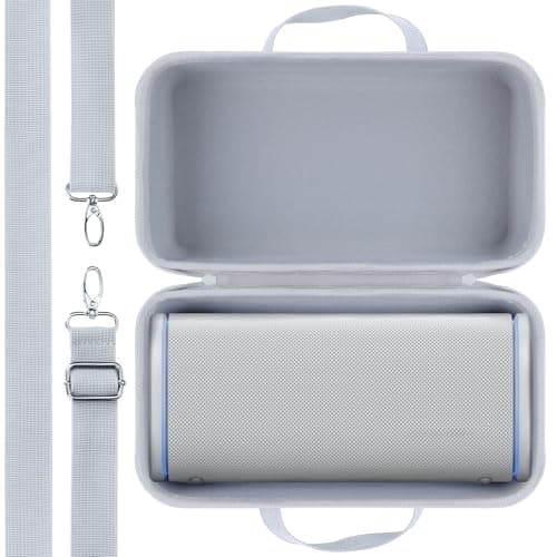 Lebakort Storage Case Compatible with Sony ULT Field 5 Portable Speaker Off White Case