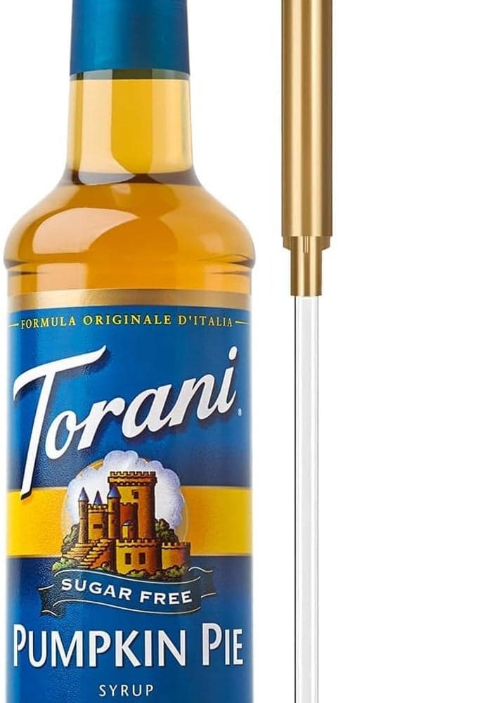 Torani Sugar Free Pumpkin Pie Syrup with Pump