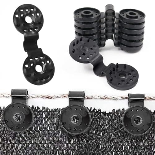 GETZET 30 Pcs Clip Set for Fixing Net Cover Shade Net, Plastic Universal Clip for Fixing Sunshade Fabric Accessories Cloth Fix Clamp, Windproof Awning Clamp Grip Tarp Clips Gardening Tool Accesories.