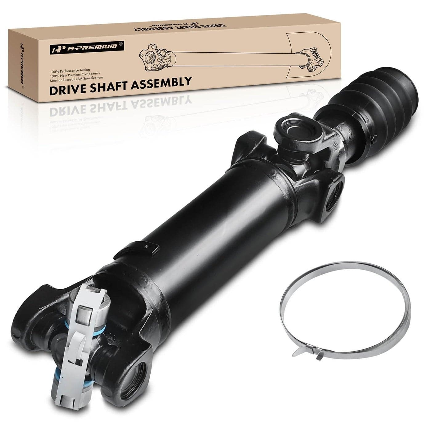 APremium Rear Complete Drive Shaft Propeller Shaft Driveshaft Assembly 4WD Compatible with Jeep Wrangler 19972006 40L TJ 19972006 40L Replace 52098787AB 52098787AC
