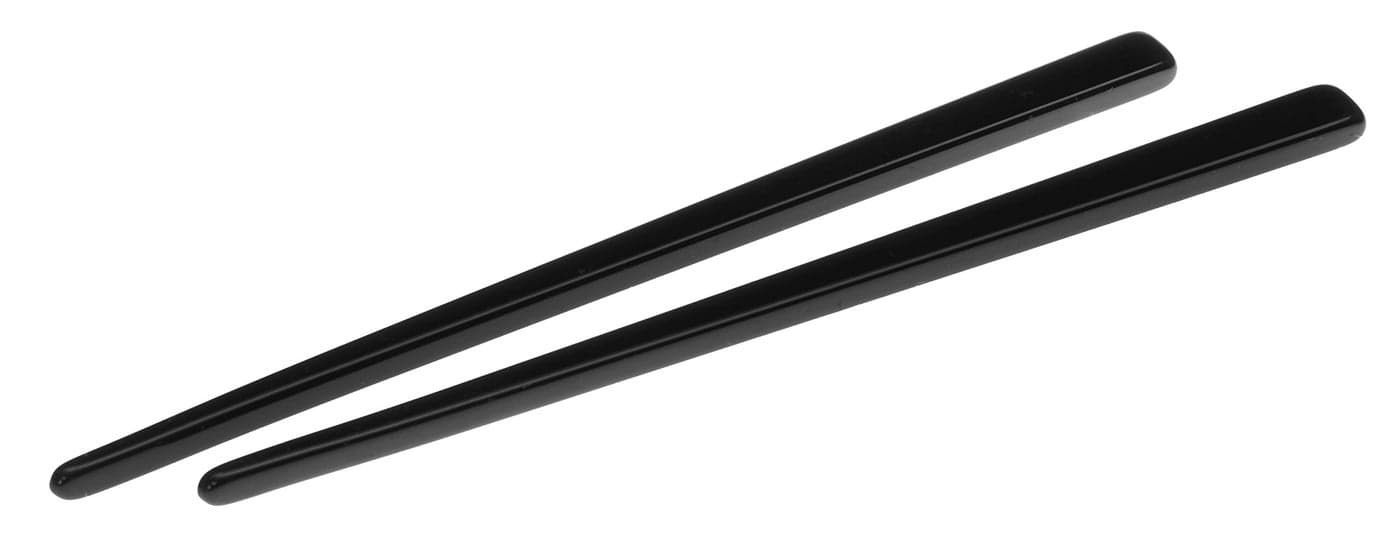 France Luxe Short Hair Stick Pair Black