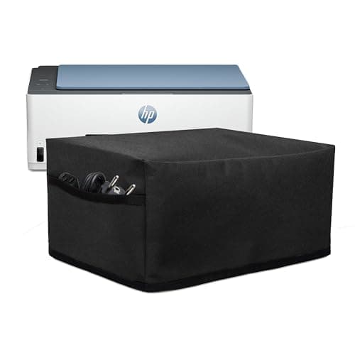 Crasome Dust & Water Proof Printer Cover for HP Smart Tank All-in-One 580 / 581 / 584 / 585 (Black)
