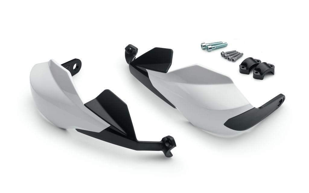 AOW ATTRACTIVE OFFER WORLD Hand Guard for KTM Duke 390 (White)
