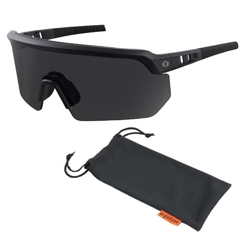 Ergodyne Skullerz AEGIR Safety Sunglasses, High Contrast Color Enhancing Lenses, ANSI z87.1