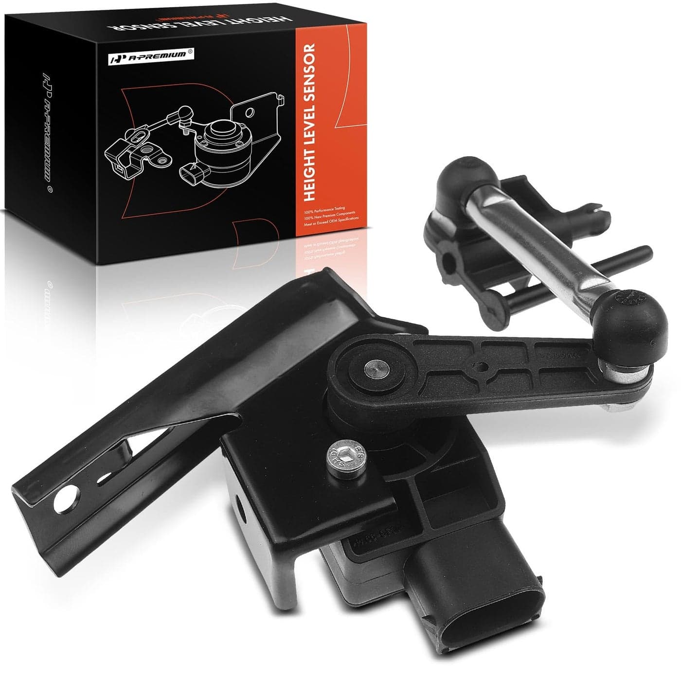 APremium Ride Height Level Sensor Compatible with Porsche Panamera 20102016 Hatchback Front Left Driver Side Replace 97034302103