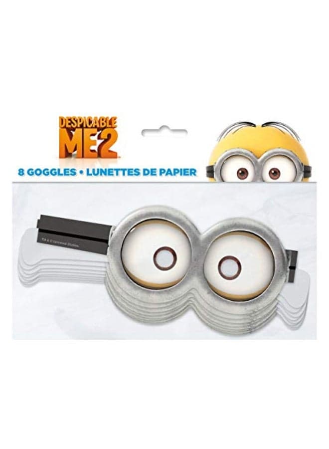Despicable Me Party Supplies Bundle Pack includes 16 Party Paper Goggles Masks 2 Packs