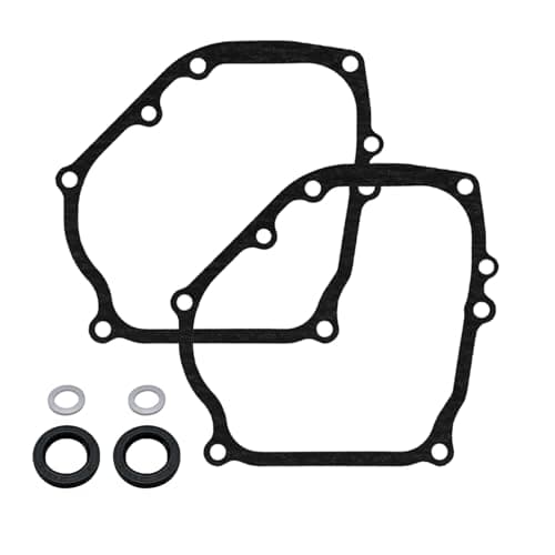 Tecledsn Crank Case Side Cover Gasket Oil Seal Kit 212cc Cylinder Head Cover Gasket Crank Case Crankshaft Oil Seal Gasket Replacement for Predator 212 GX200 GX160 Go Karts Mini Bikes Coleman Ct200u