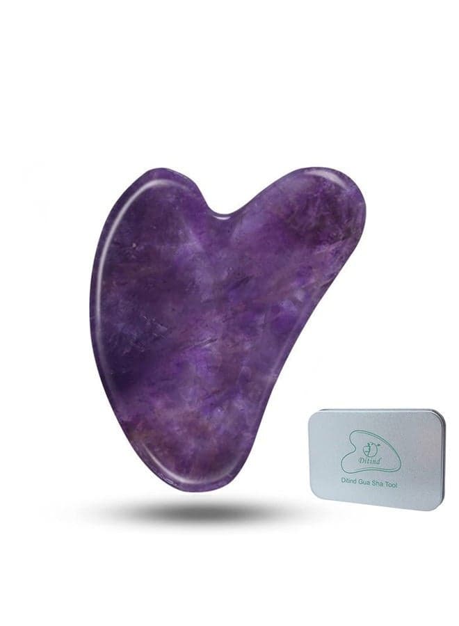 Gua Sha, Gua Sha Facial Tools, Guasha Tool for Face Tighten Skin, Gua Sha Massage Beauty Tool for Body Eyes Neck Massager with Travel Box