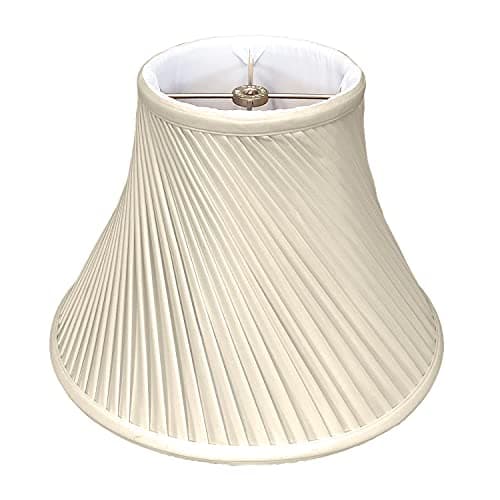Royal Designs BS-717-14BG Twisted Pleat Basic Lamp Shade, 6 x 14 x 11, Beige