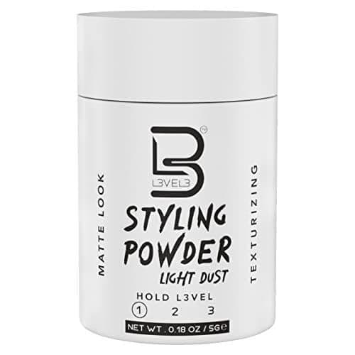 L3 Travel Styling Powder Small 018 oz for Travel Natural Look Mens Powder