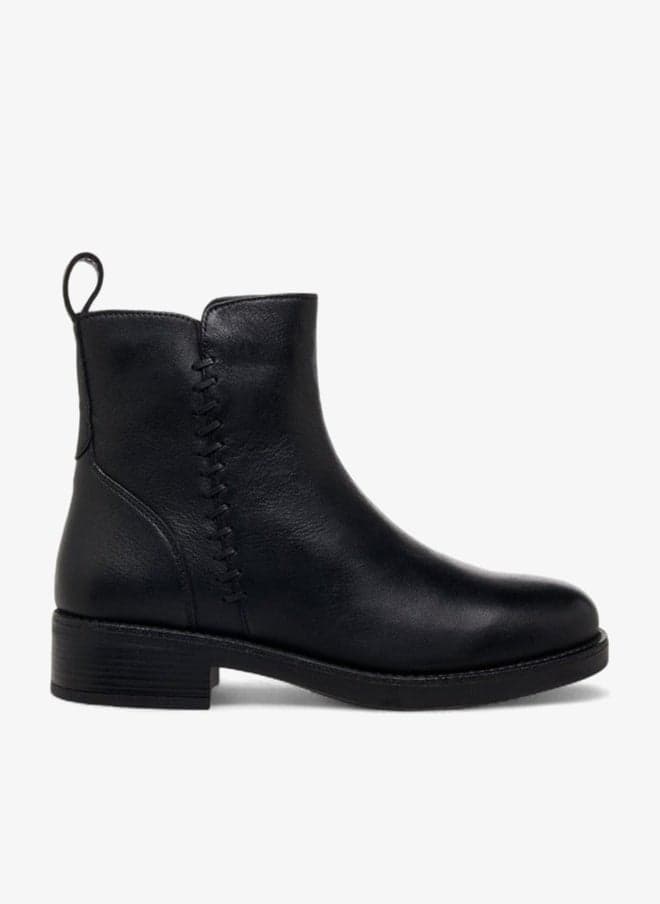 Women Leather Ankle Boots