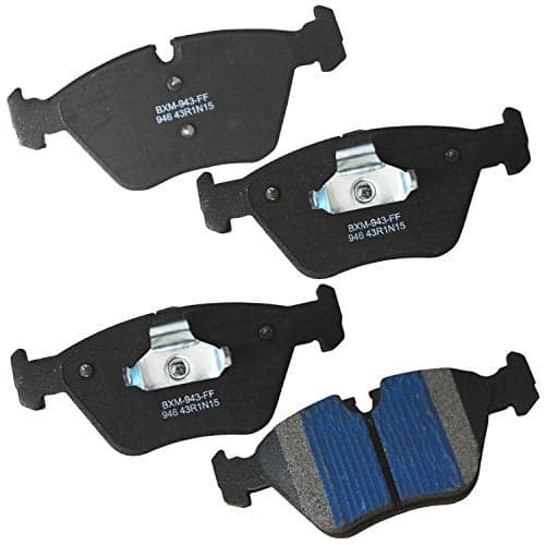 Bendix Premium SBM946 Semi-Metallic Front Brake Pads for BMW 330Ci 2006-2001, 330i 2005-2001, 330xi 2005-2001, X3 2010-2004, Z4 2008-2006, MG ZT 2005-2003