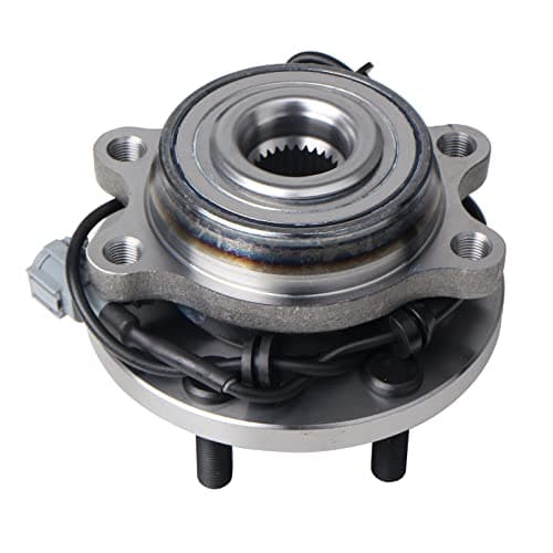 KUSATEC 515065 Front Wheel Bearing and Hub Assembly Compatible with for Nissan Frontier Pathfinder Xterra 4x4 4WD 2005-2018, Suzuki Equator 2009 2010 2011 2012, 6 Lug Bolts w/ABS
