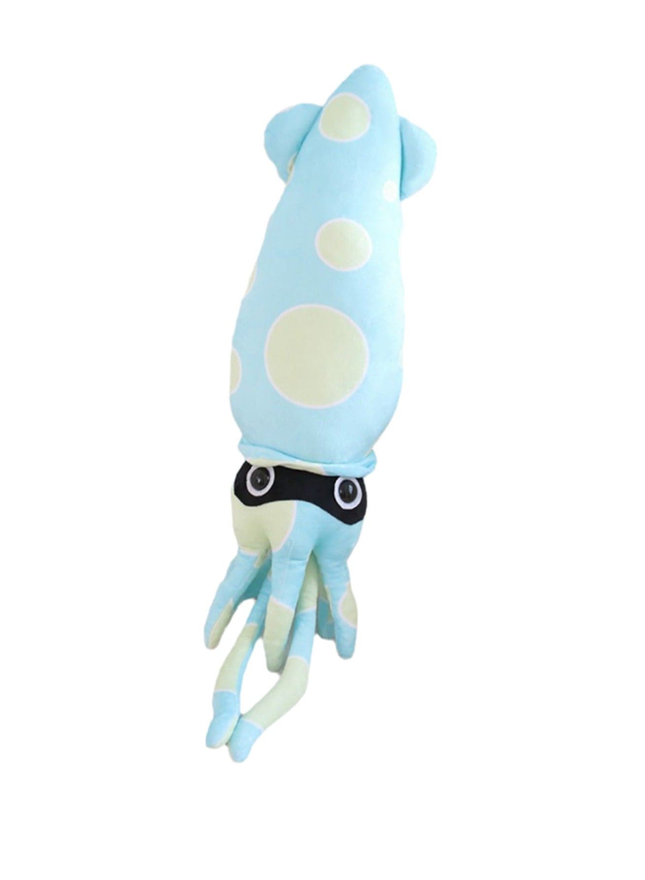 60 CM Simulation Squid Plush Toy Soft Stuffed Cute Cartoon Doll For Girls And Boys All Ages Gift (Blue)